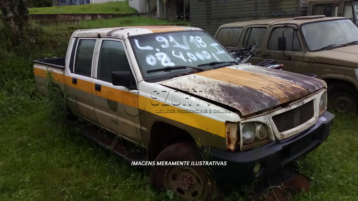 LOTE 091 - MMC/L200 4X4 L, ANO 2002.