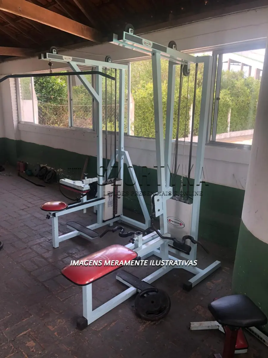 LOTE 001 - APARELHOS DE GINÁSTICA E MUSCULAÇÃO