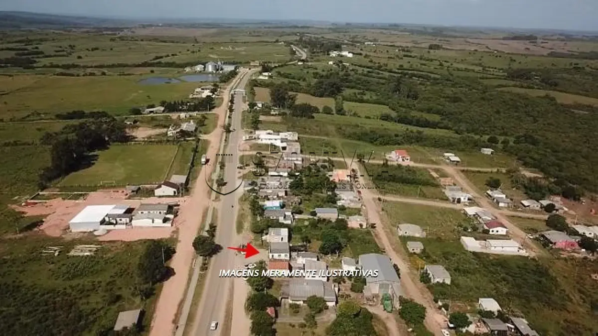 LOTE  - UM IMÓVEL EM HERVAL/RS COM 590,18m²