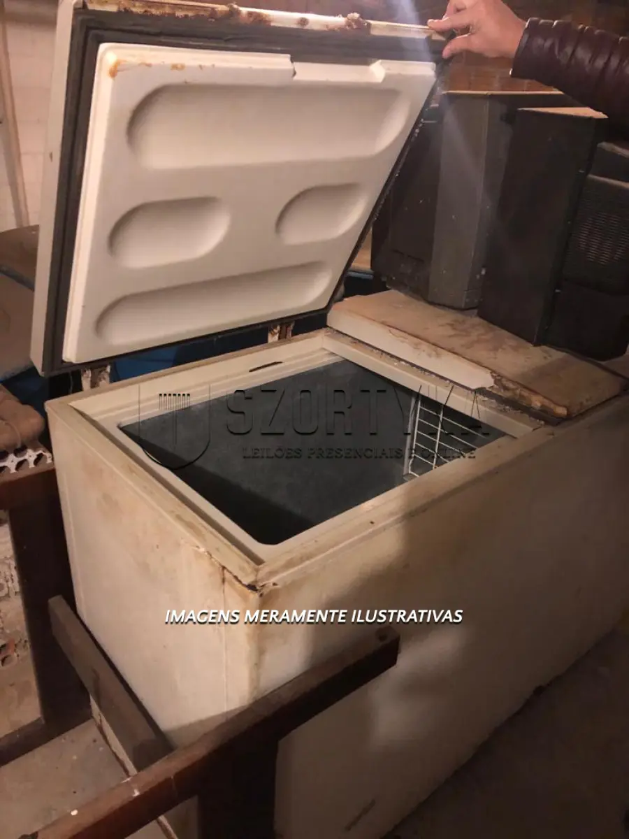 LOTE 20 - 01 freezer com duas aberturas.