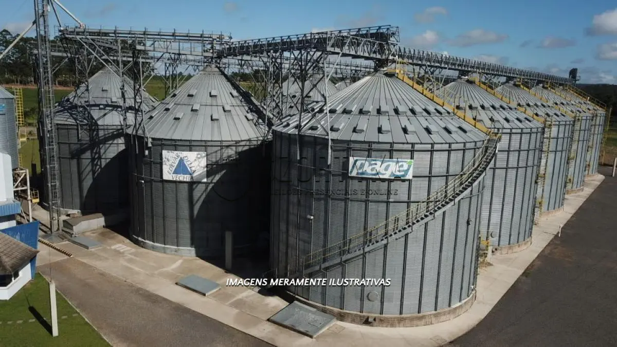 LOTE 001 - UNIDADE DE RECEPÇÃO, ARMAZENAGEM E SECAGEM DE GRÃOS