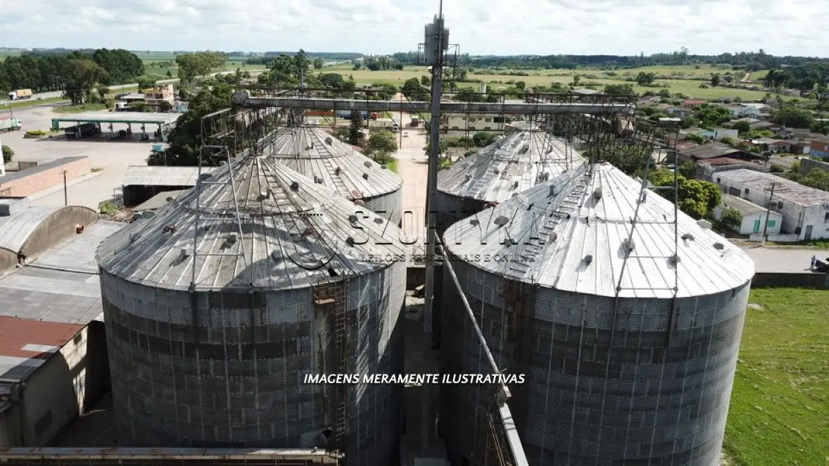 LOTE 01 - SILO DE ARMAZENAMENTO DE ARROZ