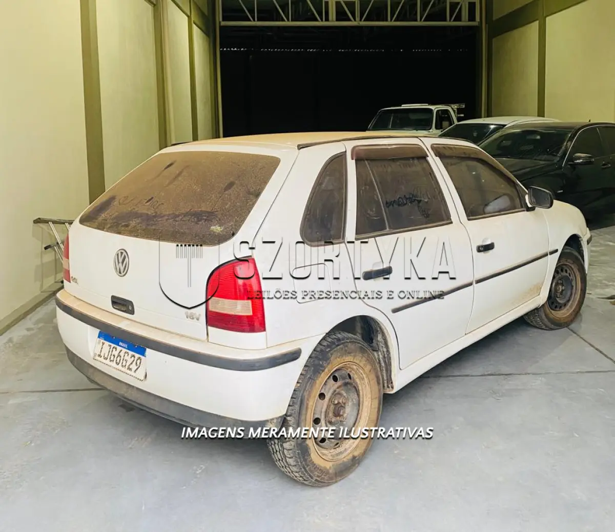 LOTE 001 - UM VW/GOL 16V, 1999/2000
