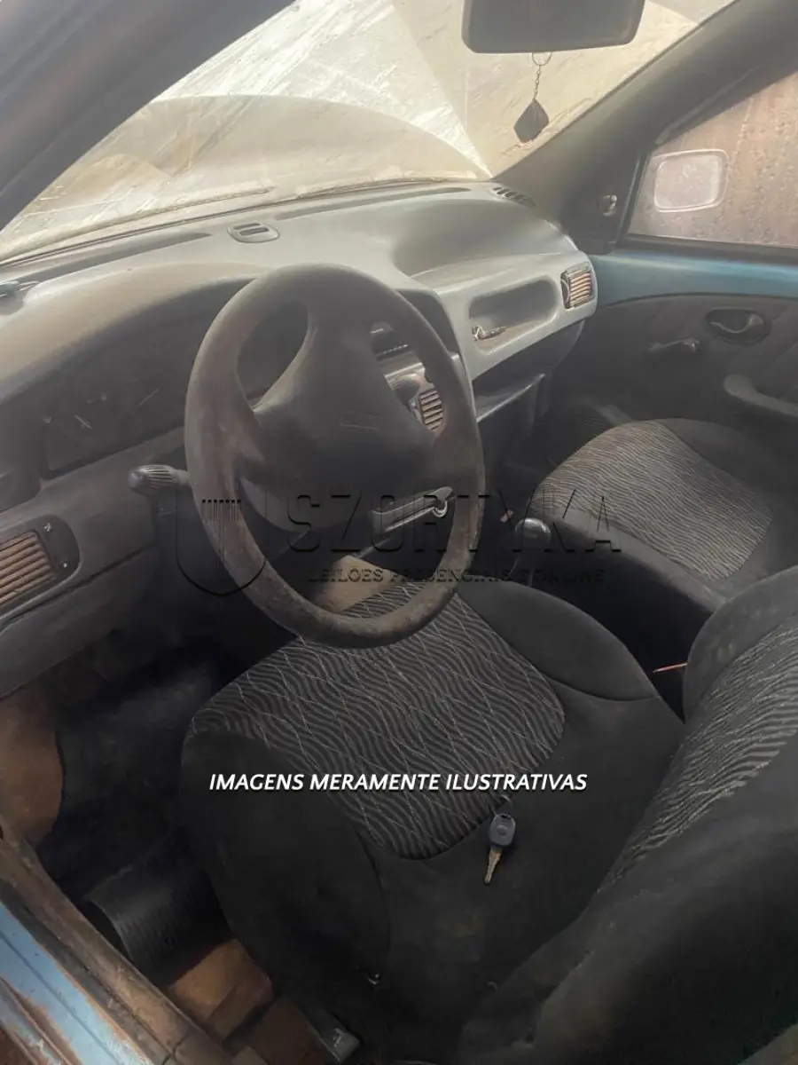 LOTE 001 - UM FIAT PALIO ED, 1997