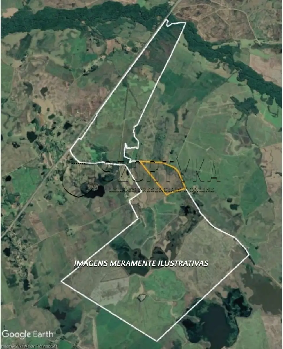 LOTE 001 - UMA FRAÇÃO DE TERRAS COM 40,00,25 HA PRÓXIMO A CAMAQUÃ