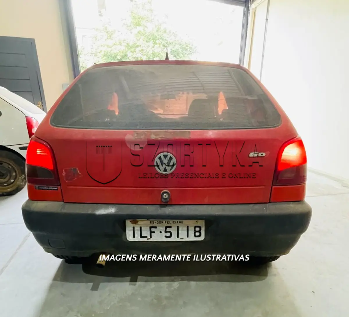 LOTE 001 - UM VW/GOL SPECIAL, ANO/MOD 2003/2003