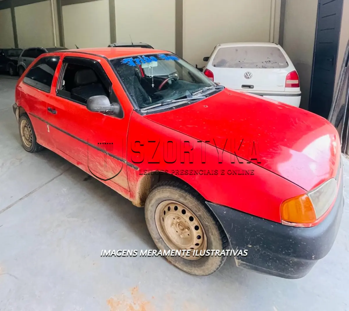 LOTE 001 - UM VW/GOL SPECIAL, ANO/MOD 2003/2003