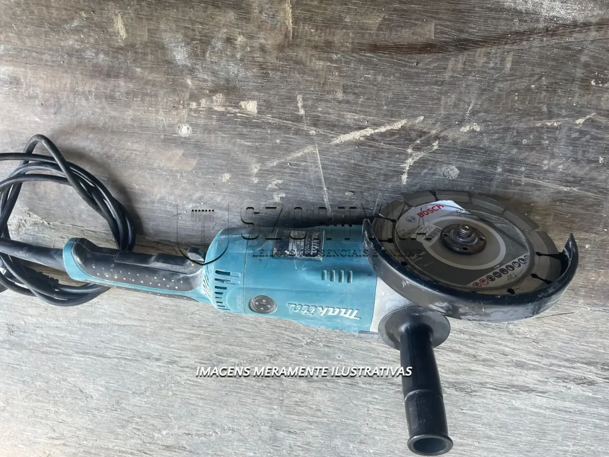 LOTE 035 - LIXADEIRA ANGULA 7" PROFICIONAL GWS 220V 2200W