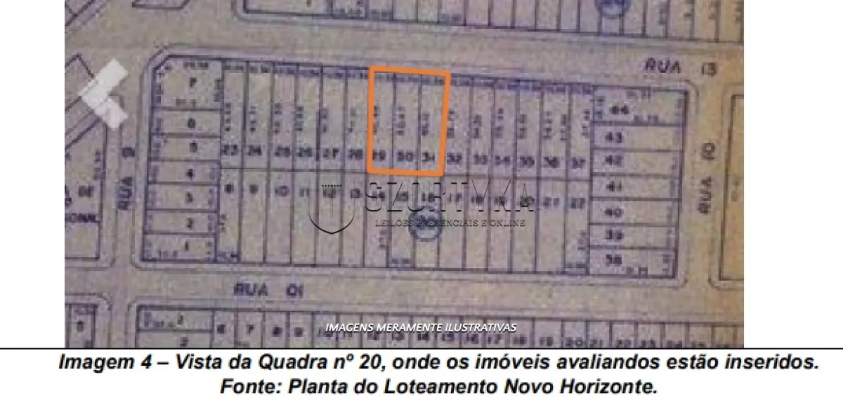 LOTE 001 - Lote urbano, nº 29, da quadra 20