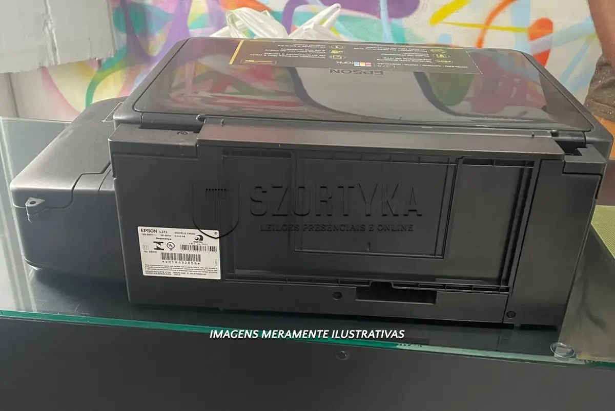 LOTE 001 - IMPRESSORA JATO DE TINTA, EPSON L375