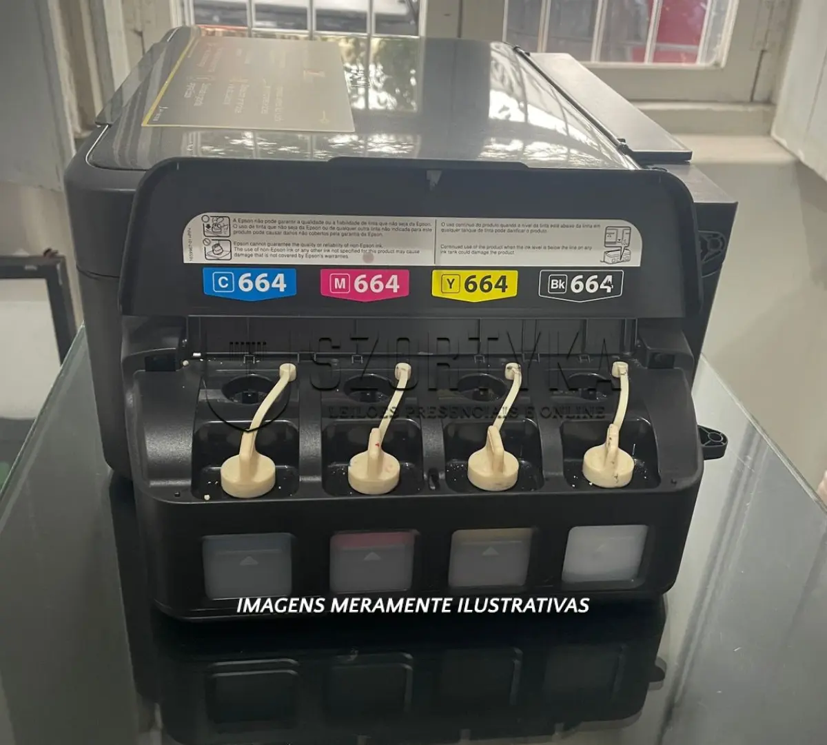 LOTE 001 - IMPRESSORA JATO DE TINTA, EPSON L375