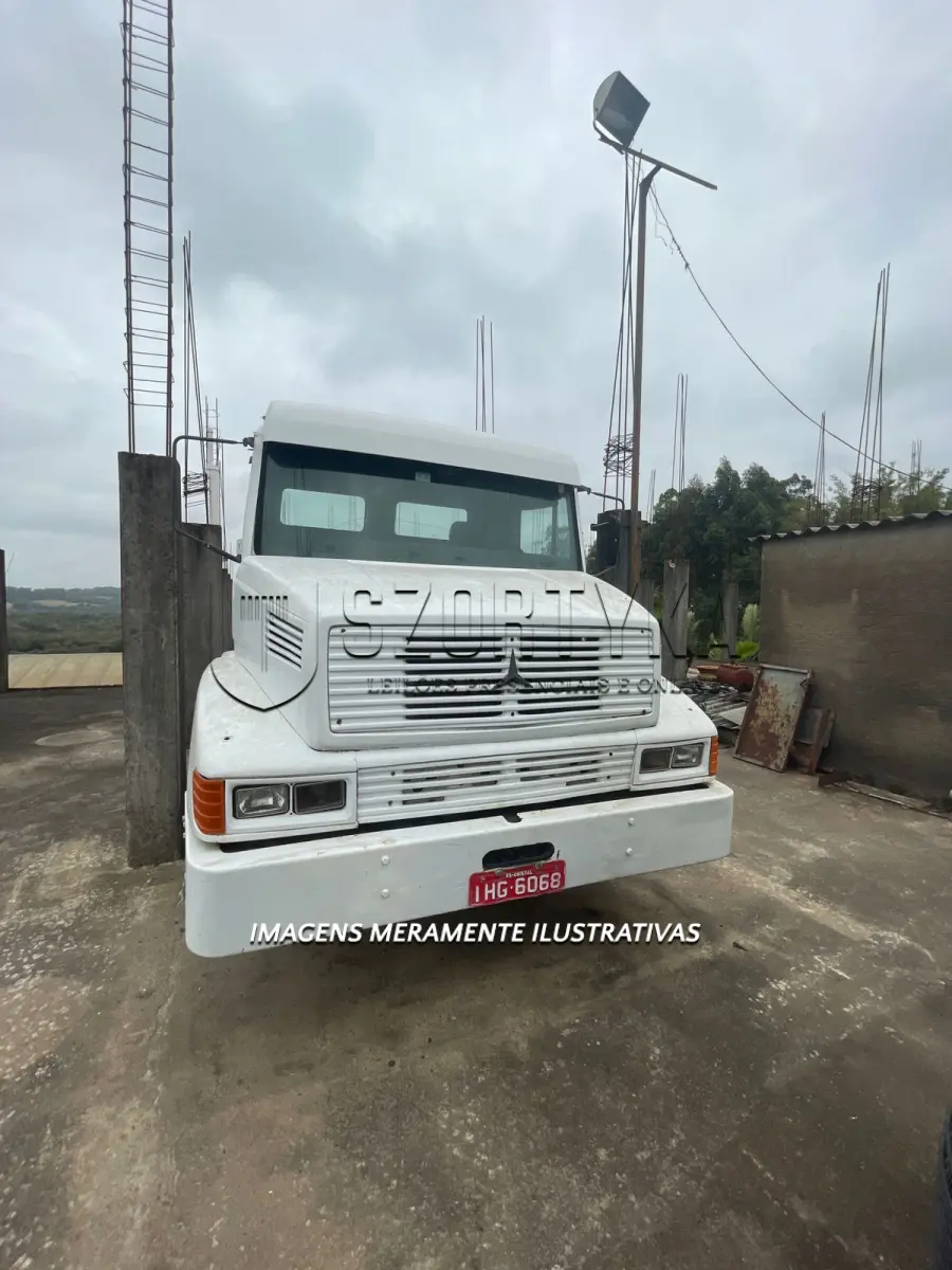 LOTE 001 - Caminhão M. Benz/LS 1941, placas IHG6068, ano/mod 1991/1991