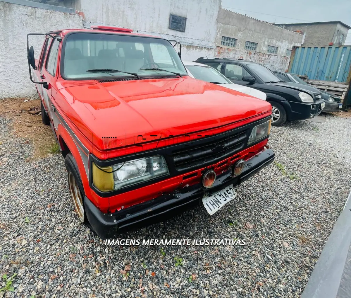 LOTE 001 - UMA GM/D20 CUSTOM 1986/1987