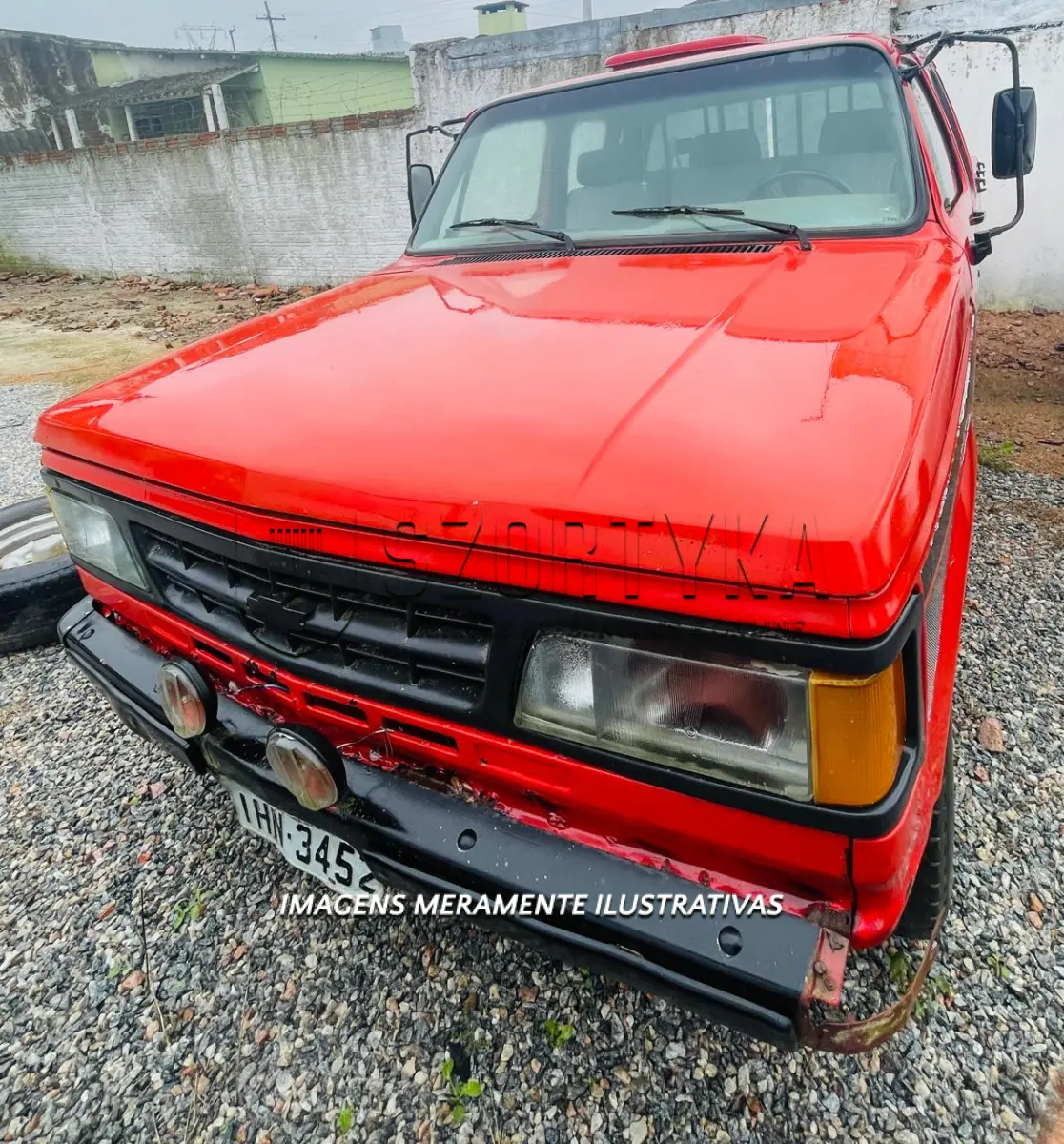 LOTE 001 - UMA GM/D20 CUSTOM 1986/1987