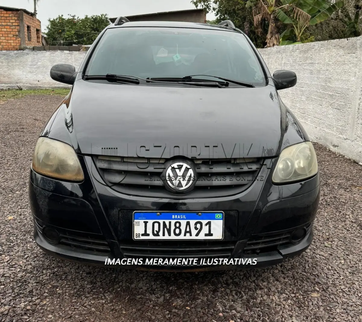 LOTE 001 - UMA VW/SPACEFOX, ANO/MOD 2009/2010