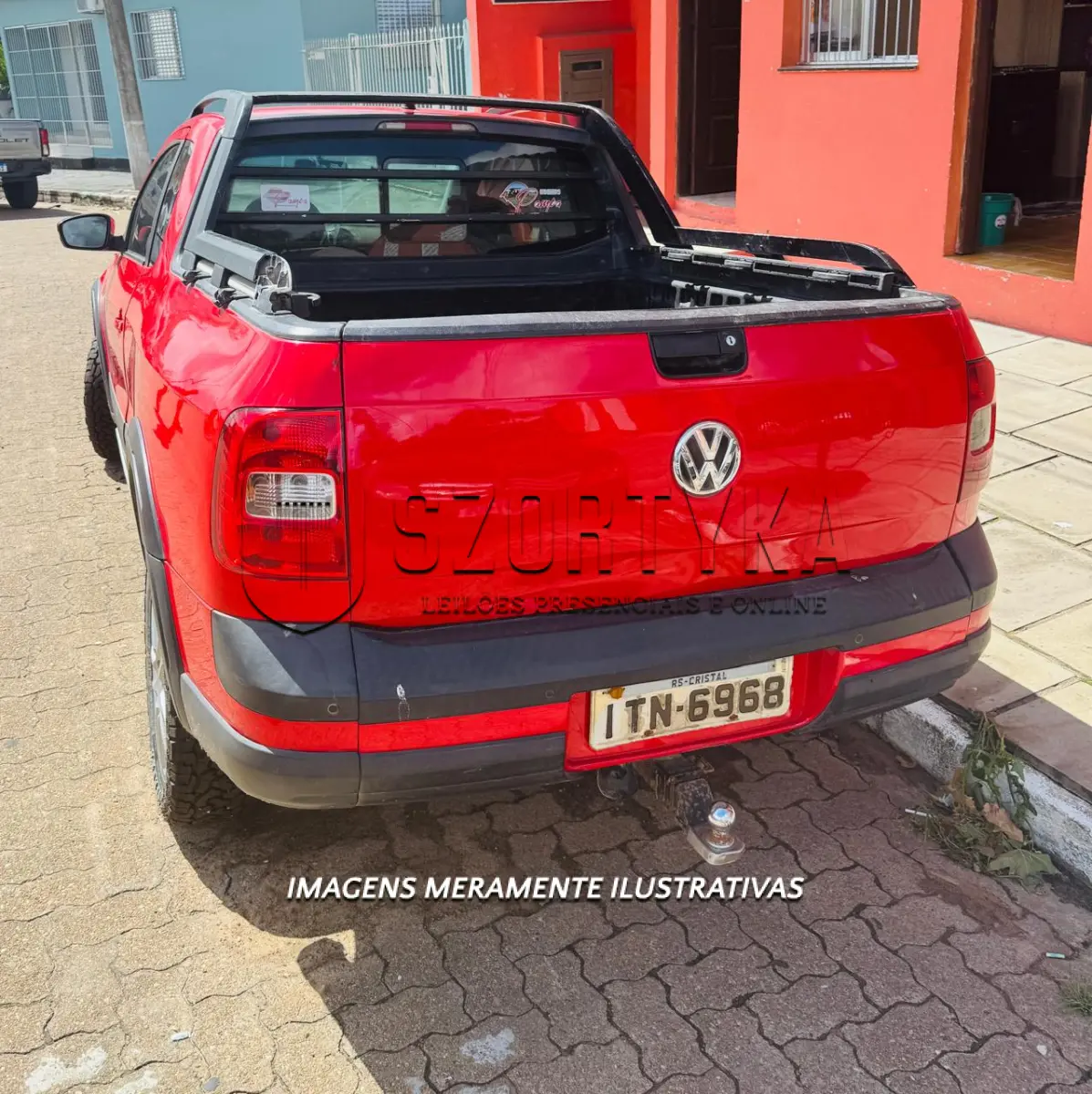 LOTE 001 - VW/SAVEIRO CROSS 1.6 CE,  2012/2013