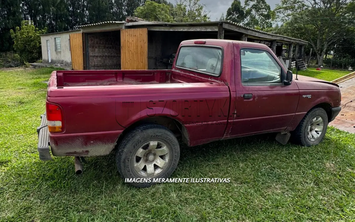 LOTE 001 - UMA FORD/RANGER CS 1996/1996, GASOLINA
