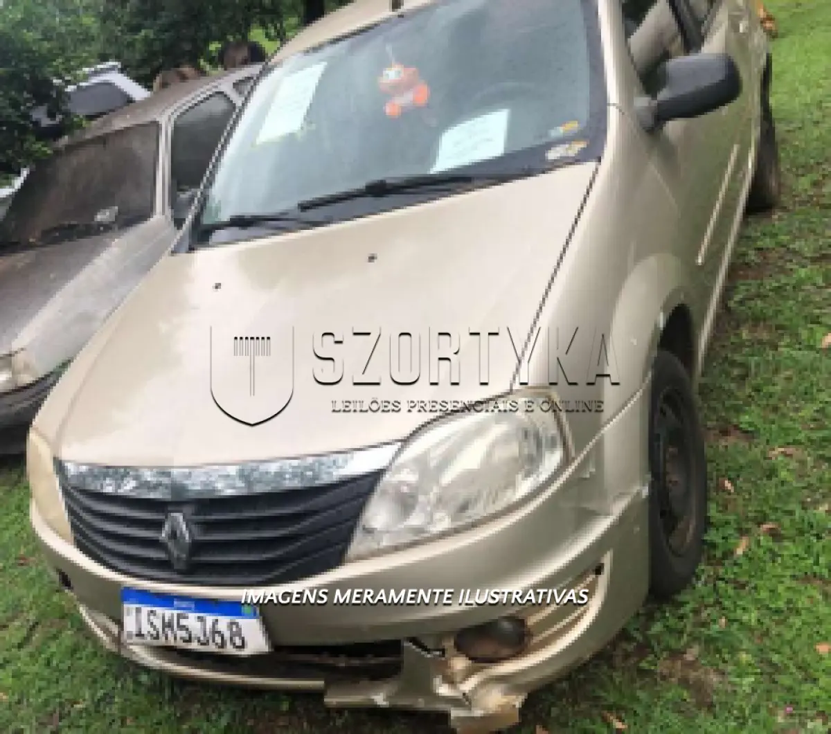 LOTE 001 - RENAULT LOGAN, ANO/MOD 2011/2012