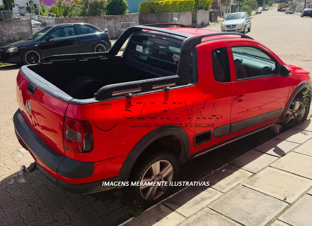 LOTE 001 - VW/SAVEIRO CROSS 1.6 CE,  2012/2013