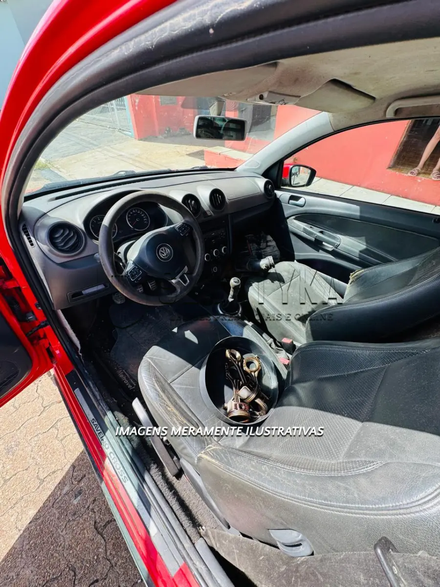 LOTE 001 - VW/SAVEIRO CROSS 1.6 CE,  2012/2013