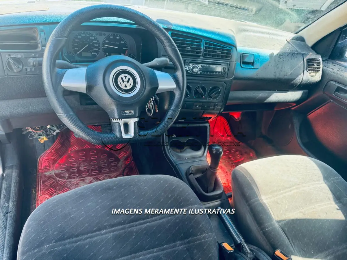LOTE 001 - VOLKSWAGEN/GOLF GL 1.8, 1996