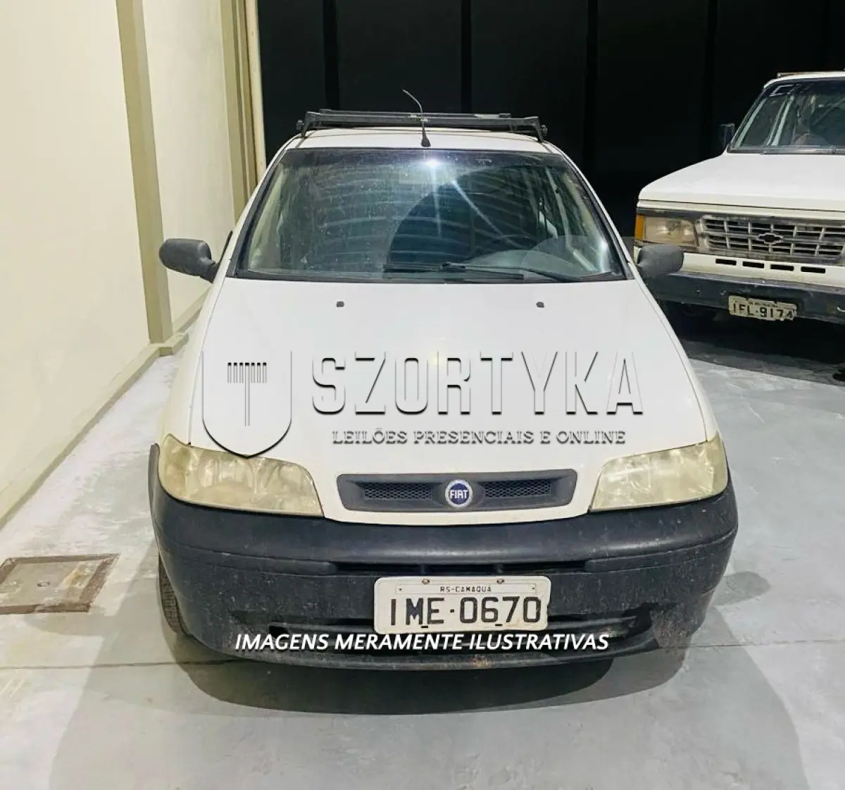 LOTE 001 - FIAT PALIO EX FIRE FLEX, 2005