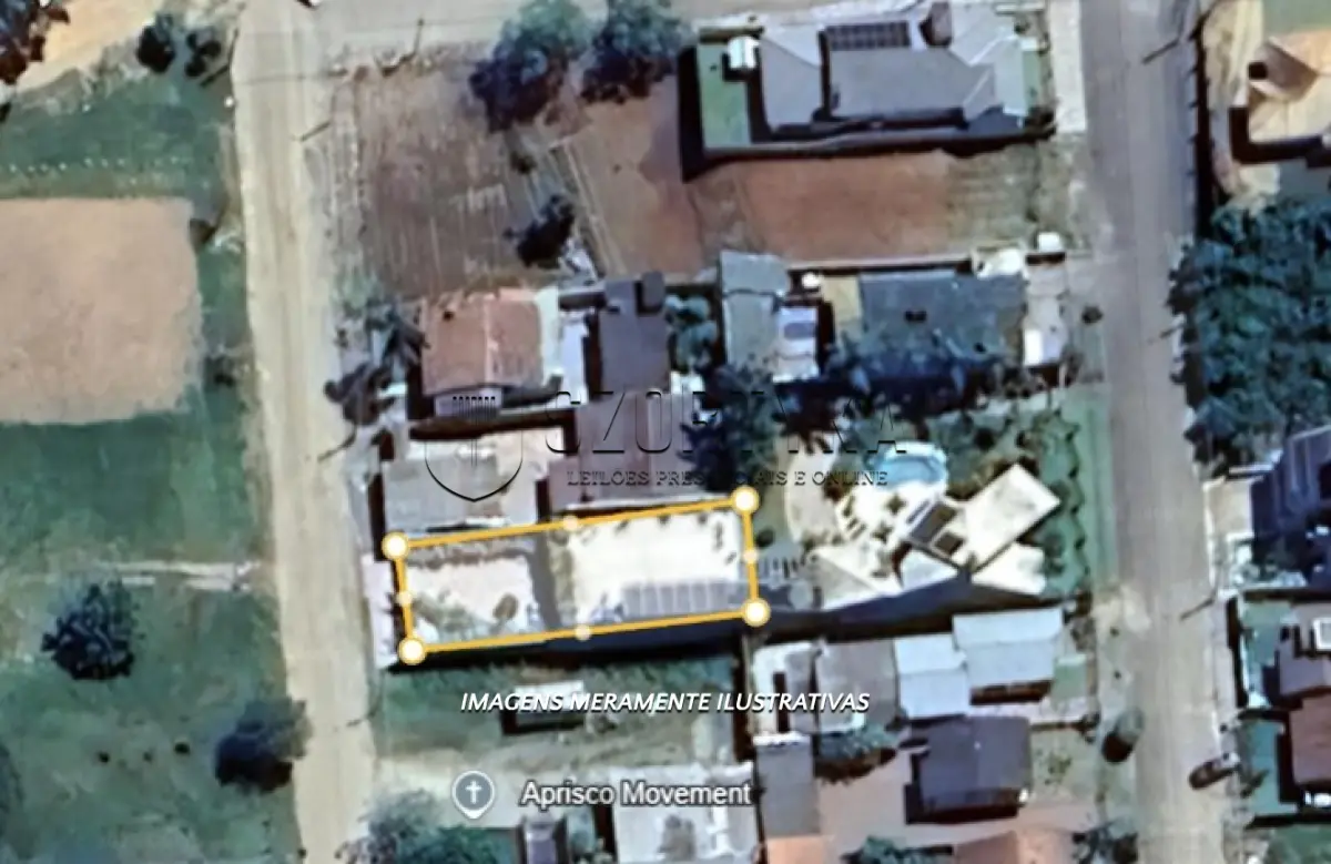 LOTE 001 - IMÓVEL EM CAMAQUÃ, COM 402,50m²