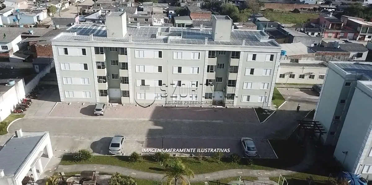 LOTE 001 - UM APARTAMENTO NO RESIDENCIAL DAS FLORES EM PELOTAS