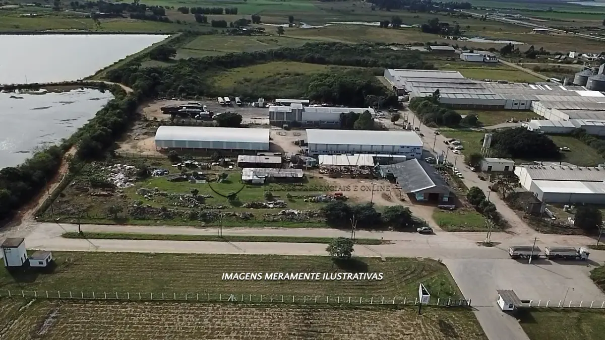 LOTE 001 - IMÓVEL NO DISTRITO INDUSTRIAL EM CAMAQUÃ COM 9.716,10 m²