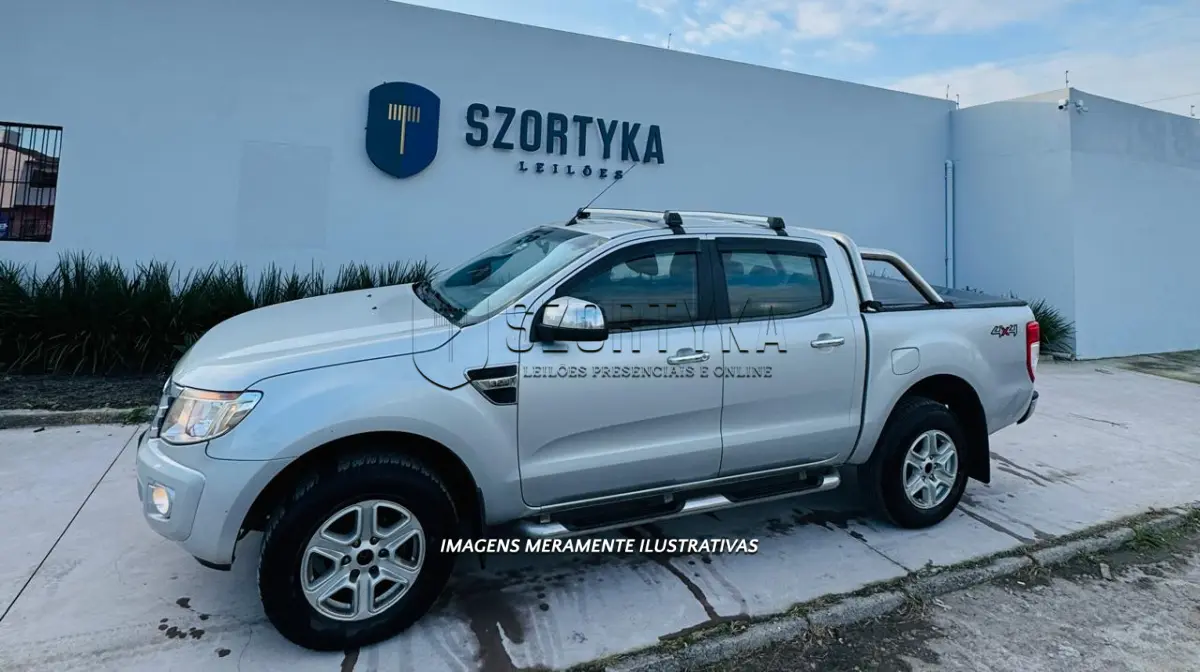 LOTE 001 - FORD RANGER XLT 3.2 4X4 CD, 2014