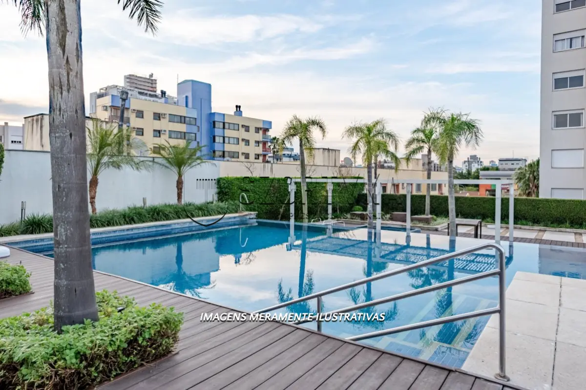 LOTE 001 - Apartamento 1601 da Rua Marcilio Dias 589, com 120,32m²  em Porto Alegre/RS