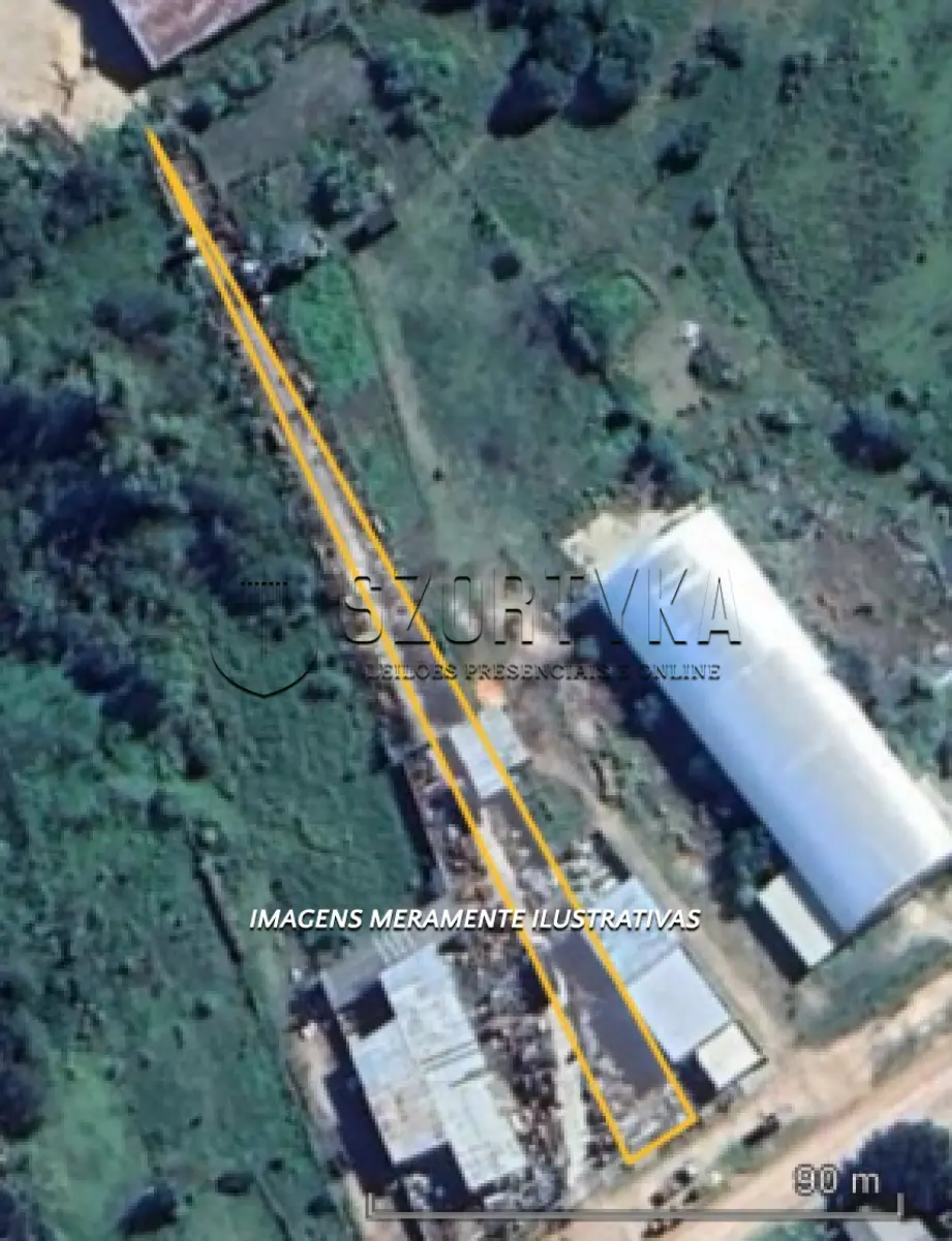 LOTE 002 - Um terreno com a área superficial de 1.832,45m², na Avenida Camaquã, em Tapes