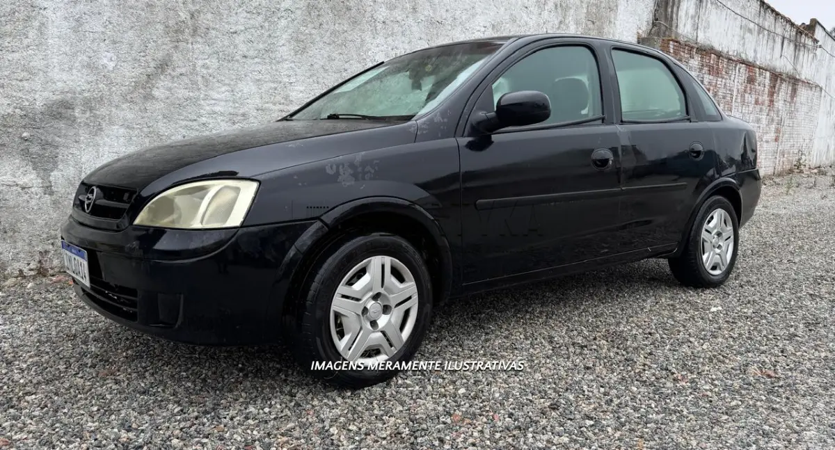LOTE 001 - GM/CORSA SEDAN, 2005/2005