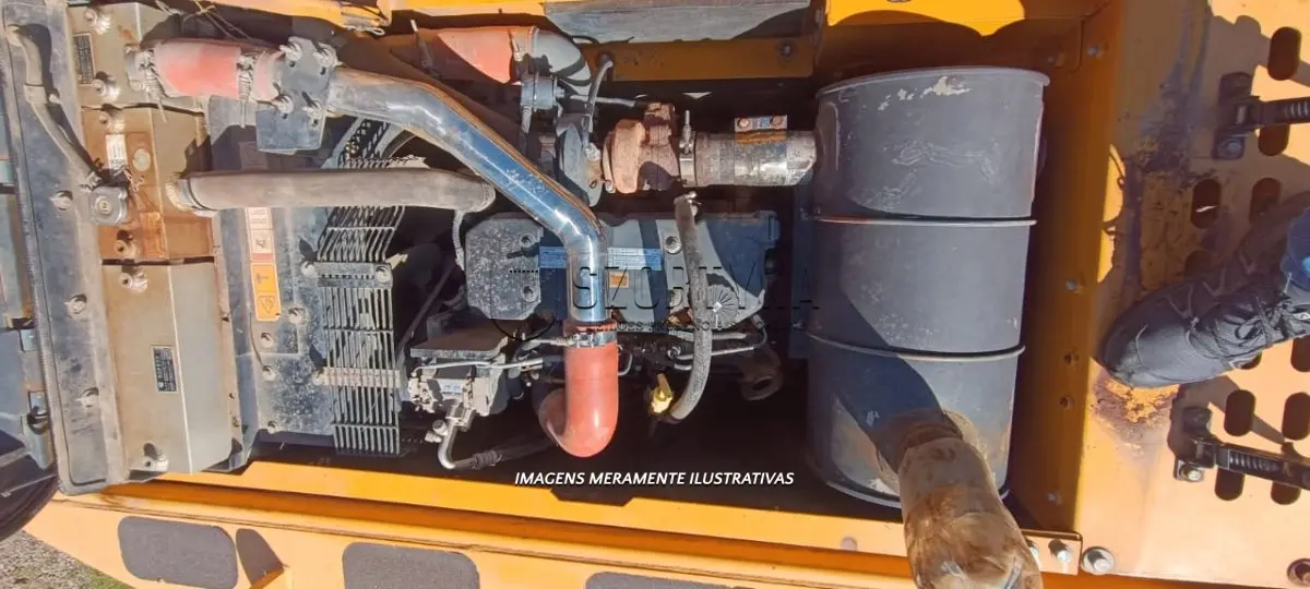 LOTE 009 - ESCAVADEIRA HIDRÁULICA LIUGONG 915E, ANO 2019 MOTOR DIESEL TURBO