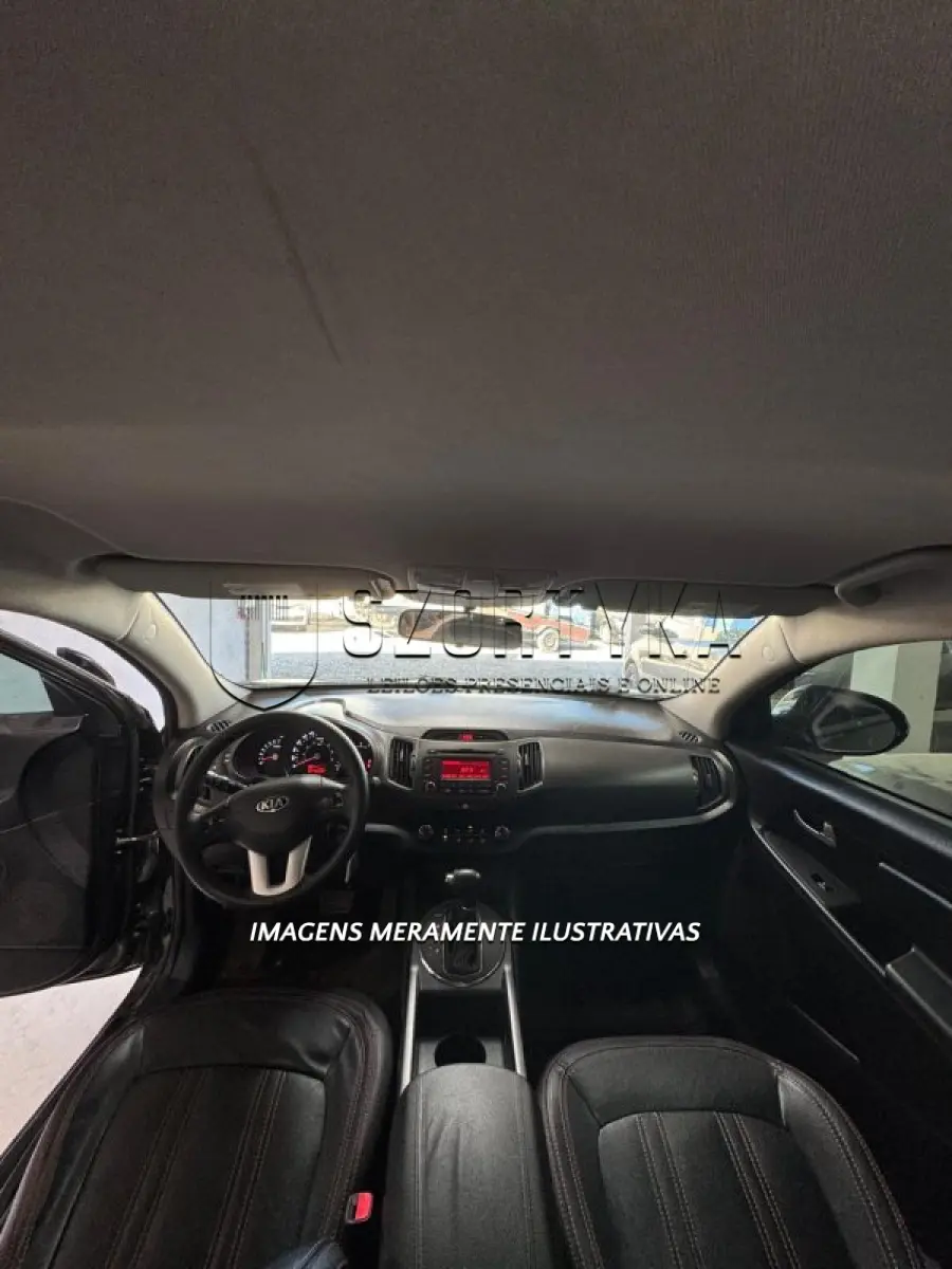 LOTE 004 - KIA SPORTAGE LX2, placas JAS0E97, ano/mod 2012/2013, cor preta