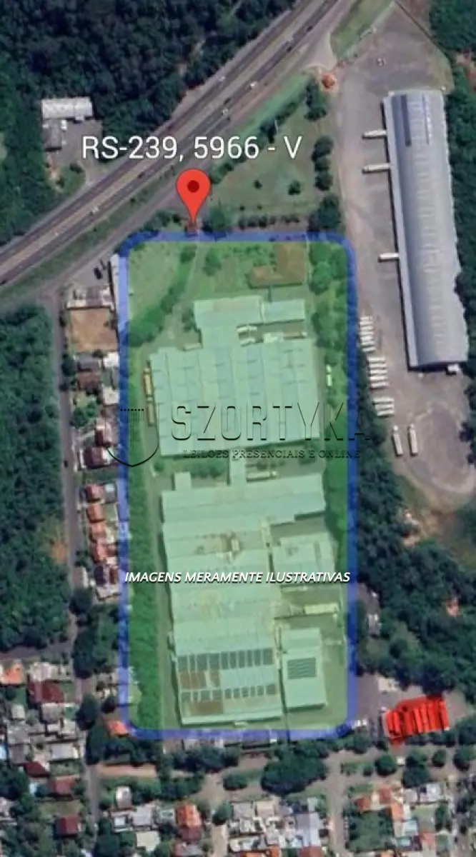 LOTE 001 - UM COMPLEXO INDUSTRIAL COM 52.071,98M² NA RS 239, EM CAMPO BOM