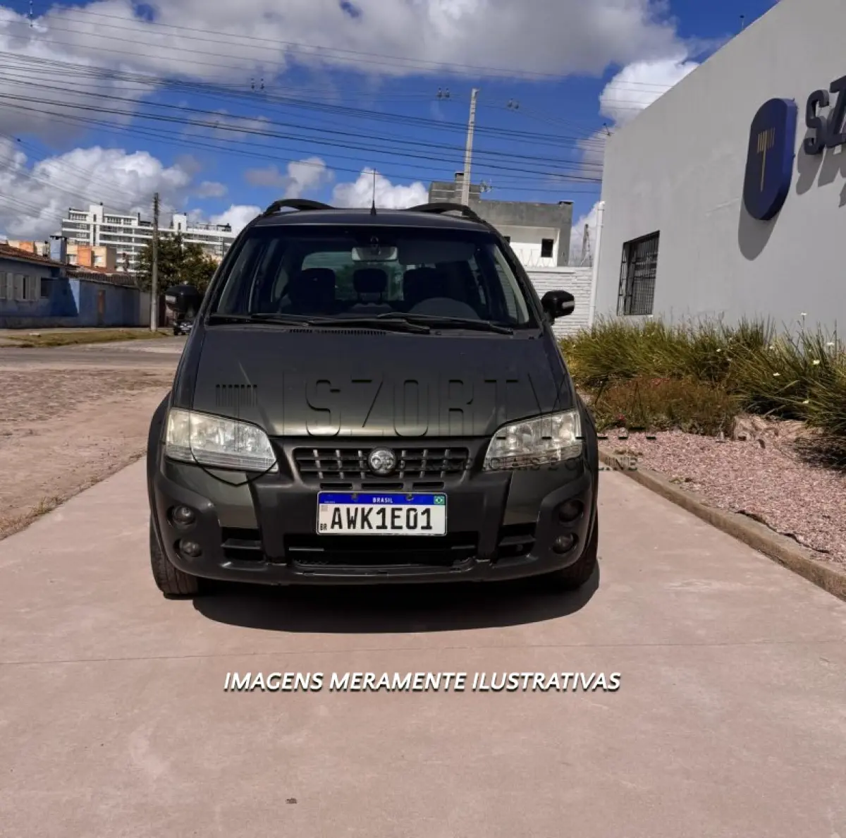 LOTE 001 - FIAT IDEA ADVENTURE FLEX,  2007