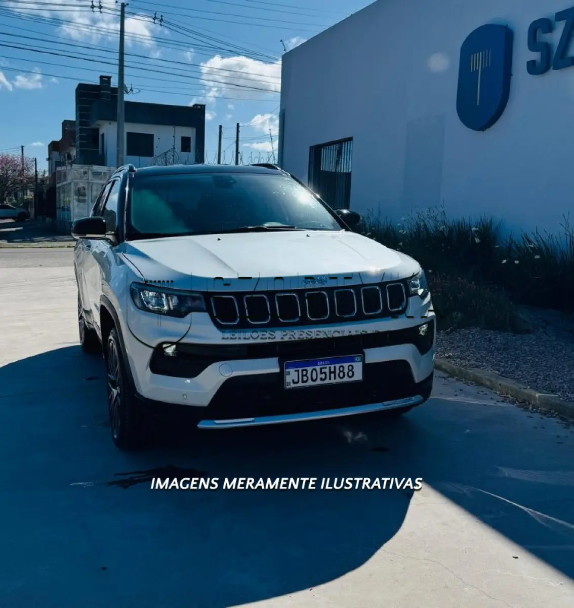 LOTE 003 - JEEP/COMPASS LIMITED TF, placas JBO5H88, ano/mod 2022/2022, cor branca