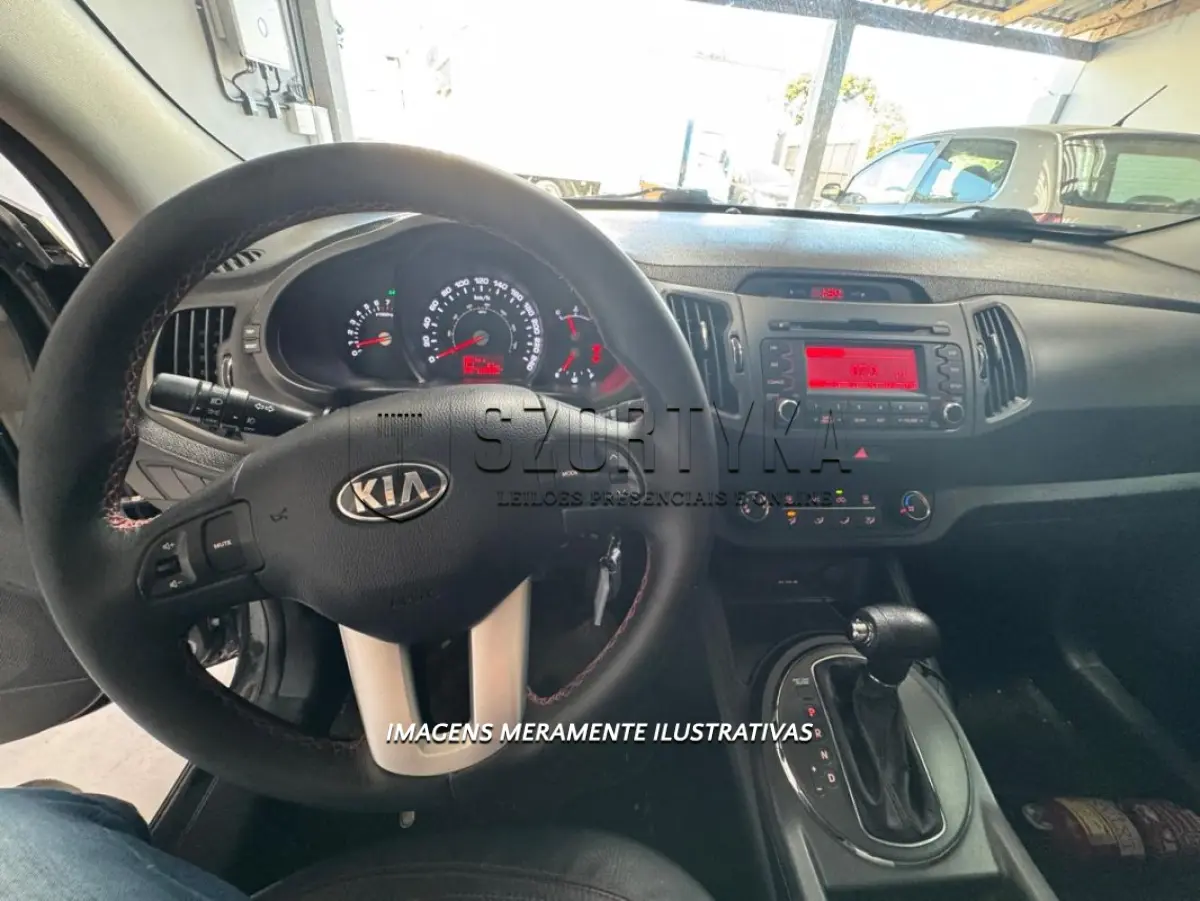 LOTE 004 - KIA SPORTAGE LX2, placas JAS0E97, ano/mod 2012/2013, cor preta