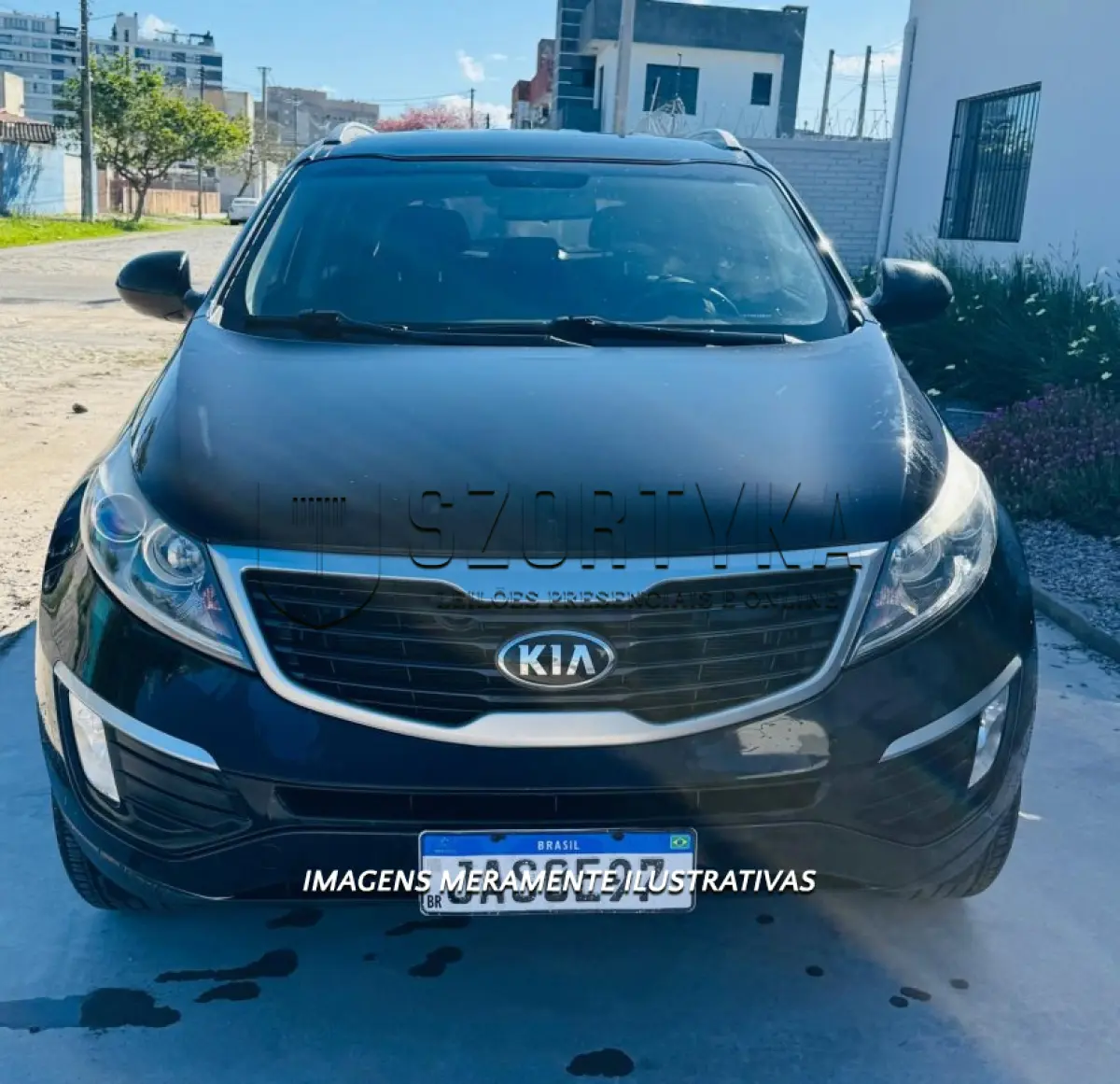 LOTE 004 - KIA SPORTAGE LX2, placas JAS0E97, ano/mod 2012/2013, cor preta