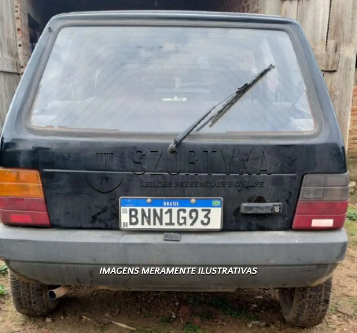 LOTE 000 - FIAT/UNO ELETRONIC, ANO/MOD 1993