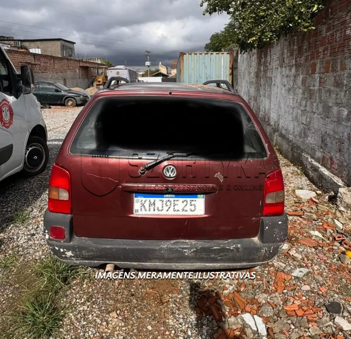LOTE 001 - VW/PARATI GL 1.8 MI, 1997/1998