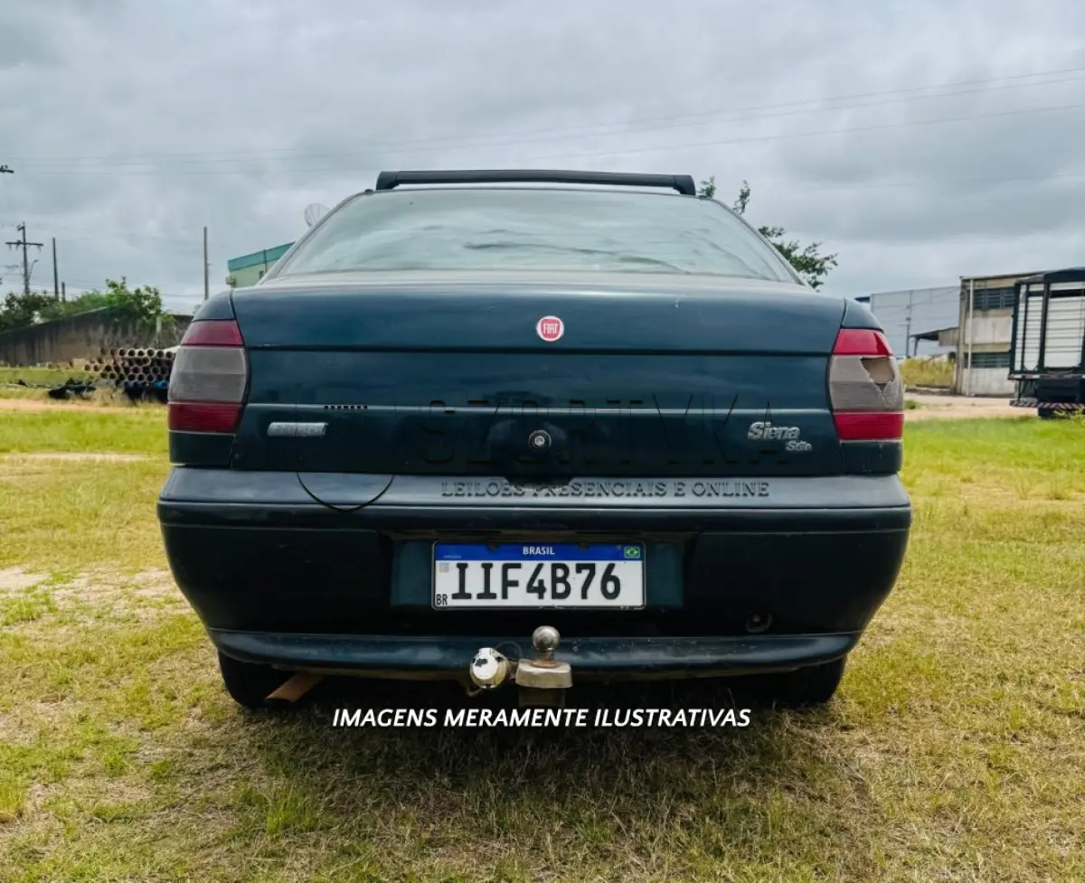 LOTE 001 - FIAT SIENA STILE 1998