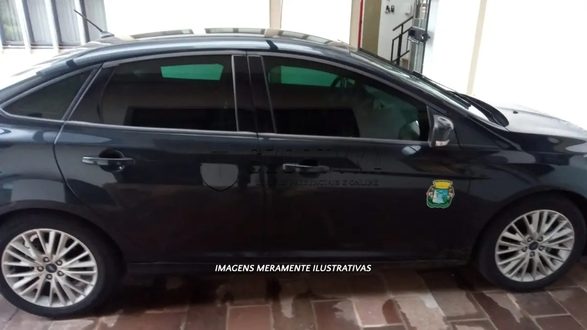 LOTE 008 - VEÍCULO FORD/FOCUS FASTBACK SE/SE PLUS FLEX 2.0 AUT.,  ANO/MODELO 2018, COR PRETA, PLACAS IYL 1874.