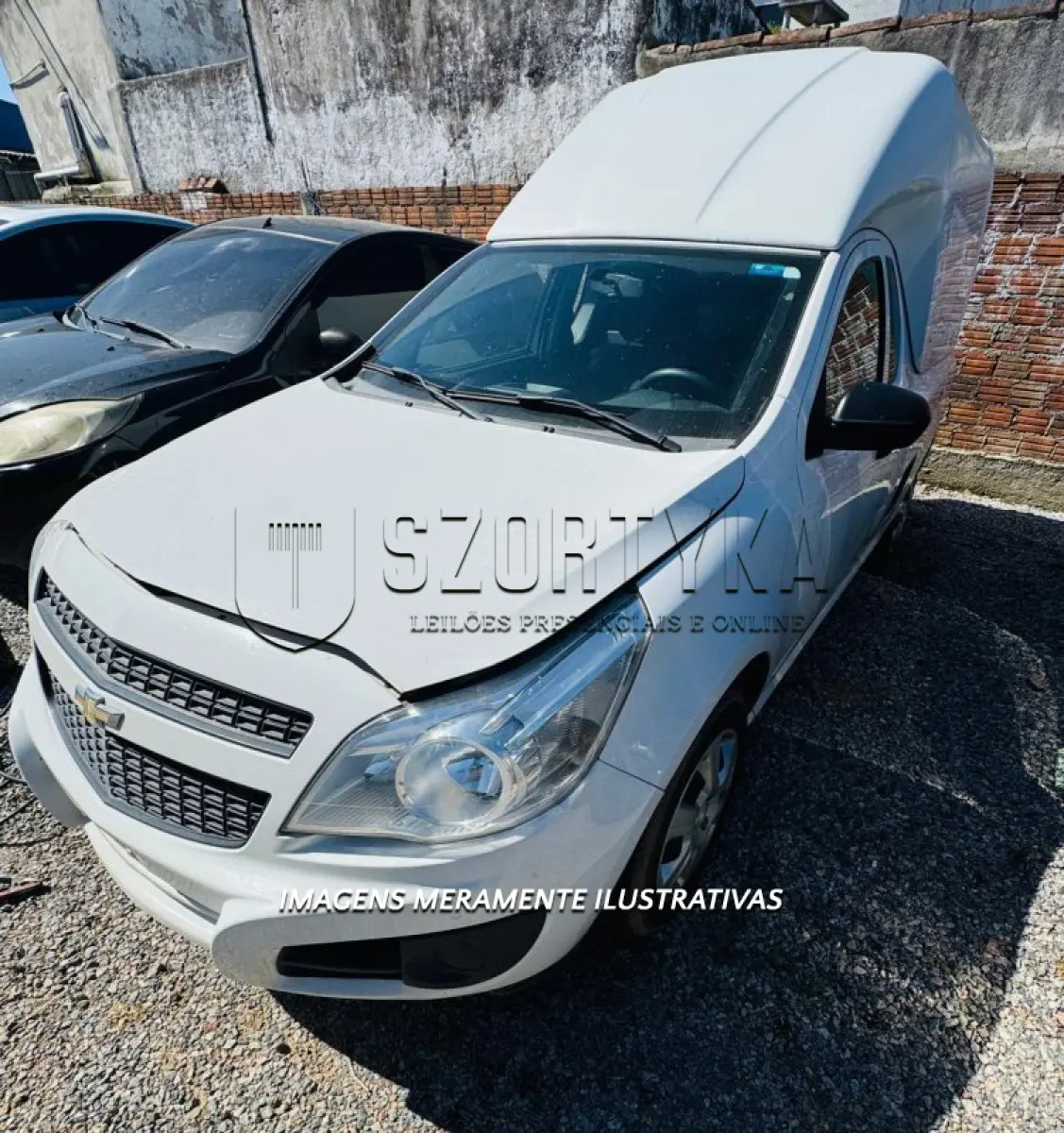 LOTE 006 - CHEVROLET/MONTANA LS2, placas QPW8D60, ano/mod 2018/2019, cor branca.