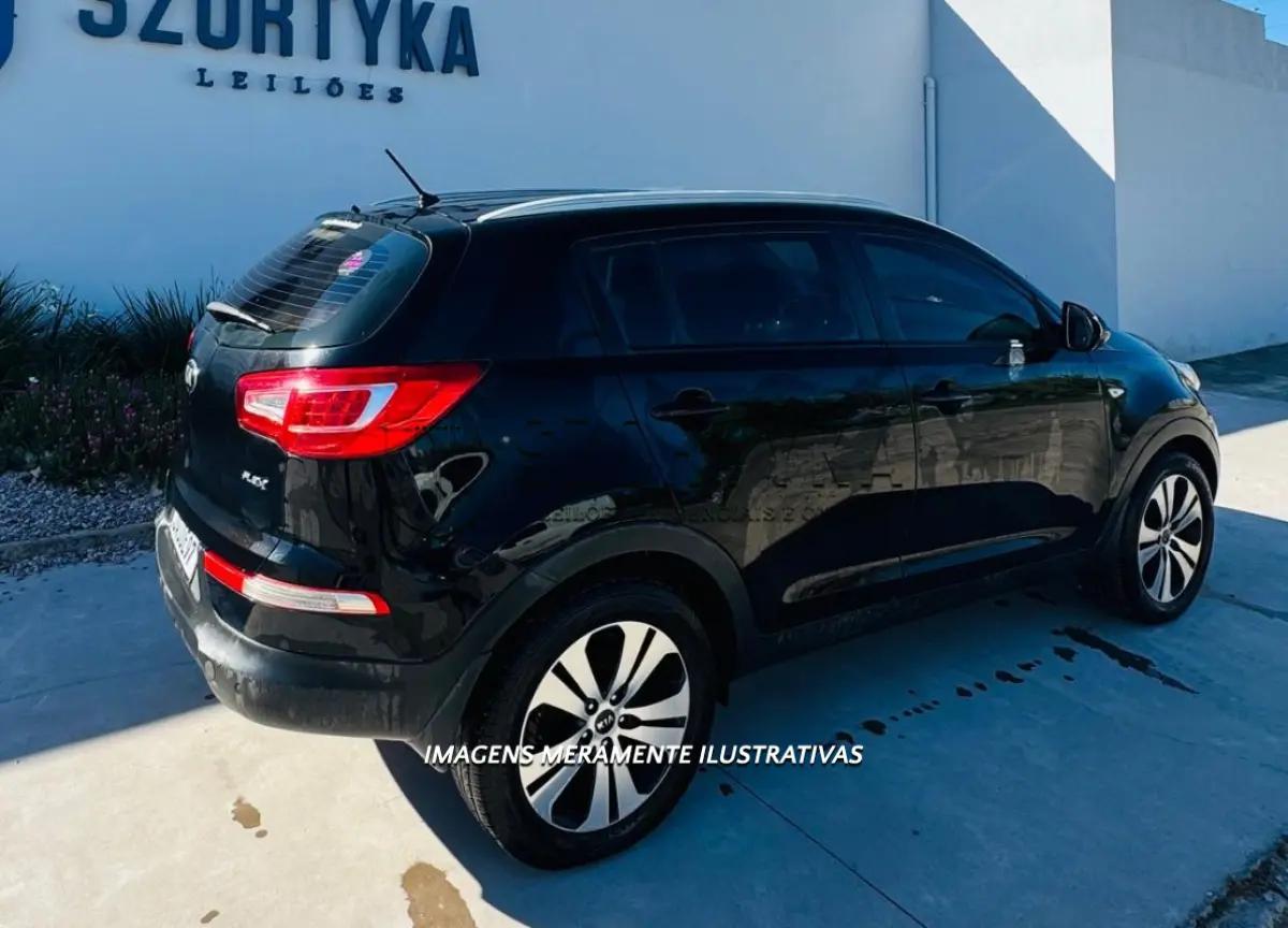 LOTE 004 - KIA SPORTAGE LX2, placas JAS0E97, ano/mod 2012/2013, cor preta