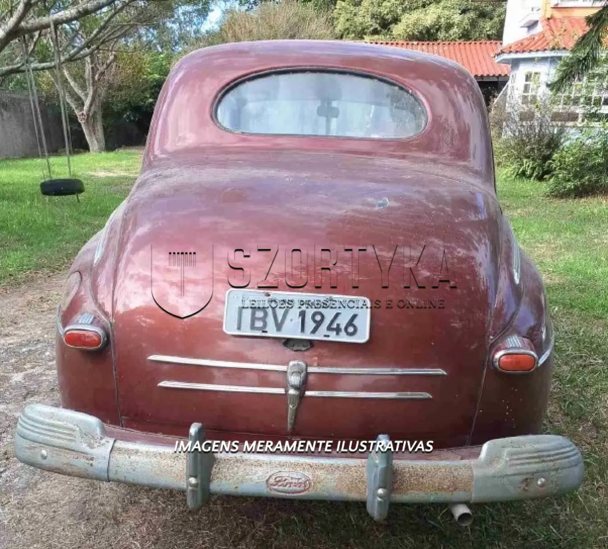 LOTE 001 - IMP/FORD COUPÊ 1946