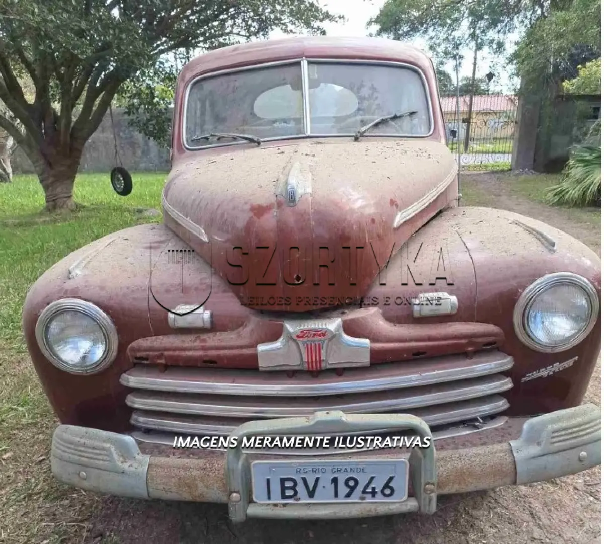 LOTE 001 - IMP/FORD COUPÊ 1946
