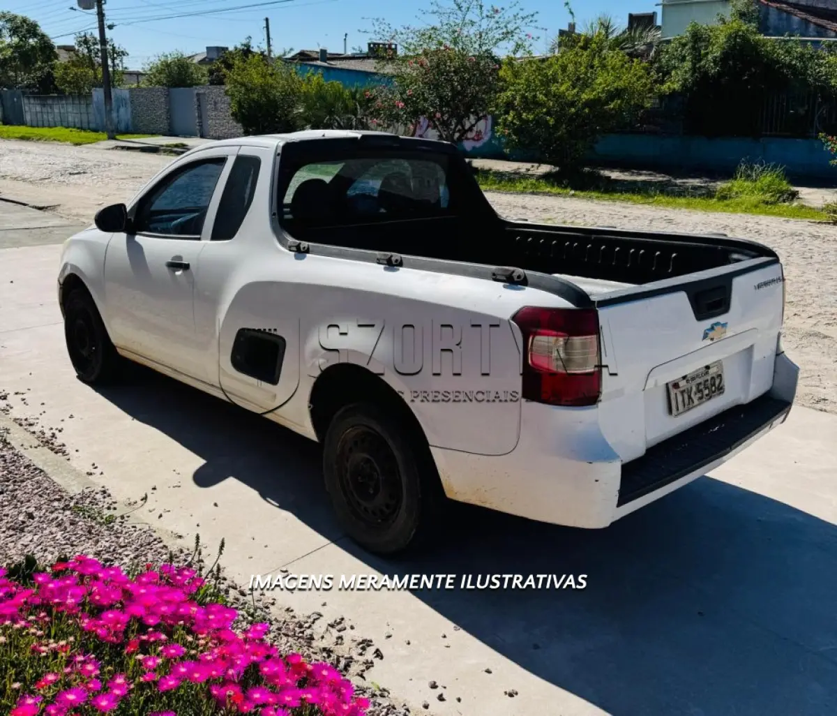 LOTE 001 - CHEVROLET/MONTANA LS, ANO/MOD 2012/2012