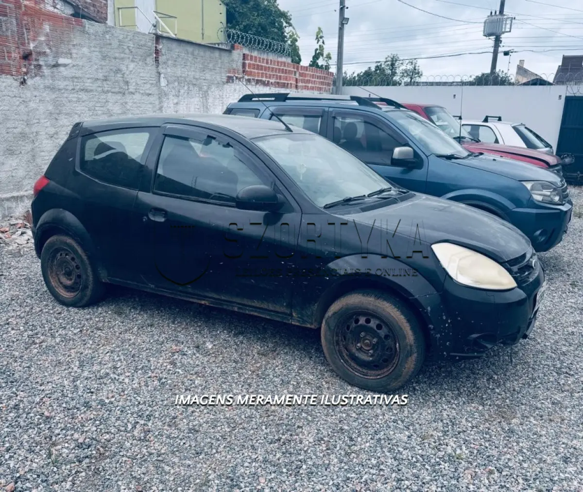 LOTE 001 - FORD/KA FLEX, ANO/MOD 2008/2009